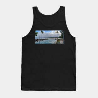 Kuta Beach from Bali Garden Beach Resort, Kuta, Bali, Indonesia Tank Top